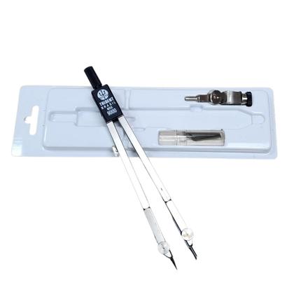 Imagem de Compasso Técnico Trident com Haste Prolongadora 15,5x1,7x1,2cm - 9000