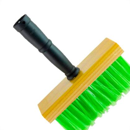 Imagem de Compel Broxa Retangular  Madeira Gde - Kit C/12 Pc