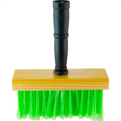 Imagem de Compel Broxa Retangular  Madeira Gde - Kit C/12 Pc