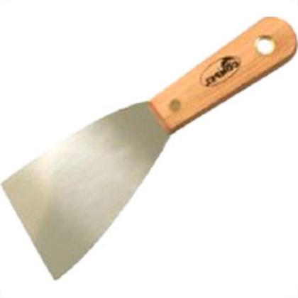 Imagem de Compel Espatula Inox Cabo Madeira 60 Mm