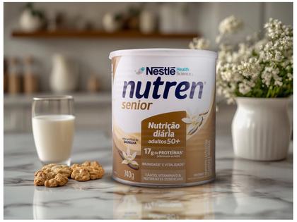 Imagem de Complemento Alimentar Nutren Senior Baunilha 740g