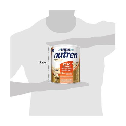 Imagem de Complemento Alimentar Nutren Senior Zero Lactose Baunilha 740g
