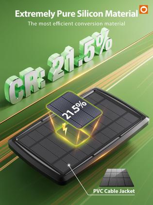 Imagem de Complemento Solar String Lights 100FT G50 à prova d'água com porta USB