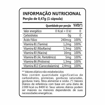 Imagem de Complexo B 100% IDR com 60 Cápsulas Maxinutri