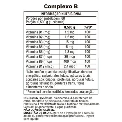 Imagem de Complexo B 500mg Ocean Drop  60 cápsulas