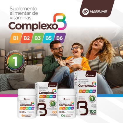 Imagem de Complexo b 60cpr massime