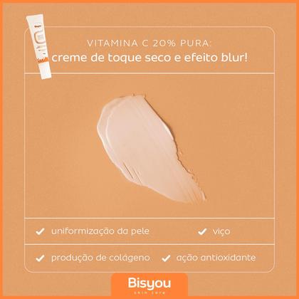 Imagem de Complexo Concentrado Vitamina C 20% Pura Com retinol Para o Rosto, Sérum Facial, 35g Skin Care - Bisyou