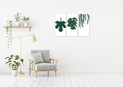 Imagem de Composição Placas Decorativas - Folhas