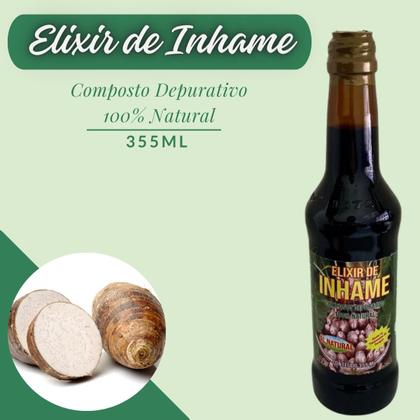Imagem de Composto Depurativo Bio Flora Elixir de Inhame Frasco 355ml