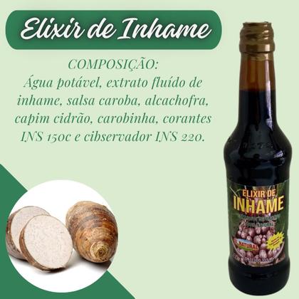 Imagem de Composto Depurativo Bio Flora Elixir de Inhame Frasco 355ml