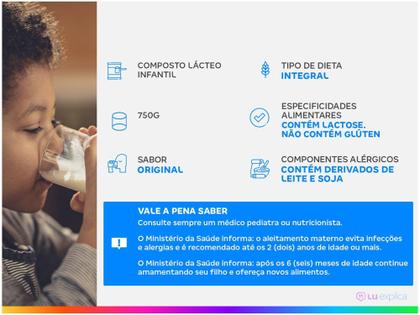 Imagem de Composto Lácteo Ninho Original Forti+ Integral - 750g