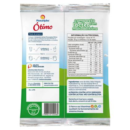 Imagem de Composto Lacteo Otimo Piracanjuba 400g