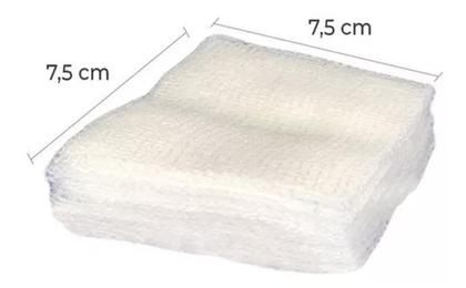 Imagem de Compressa Gaze Esteril 13 Fios (500 Unidades) 50 Pacotes C/10 Un - Nobre