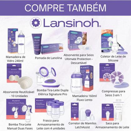 Imagem de Compressas Para Seios 3 Em 1 Therapearl Lansinoh 2 Unidades