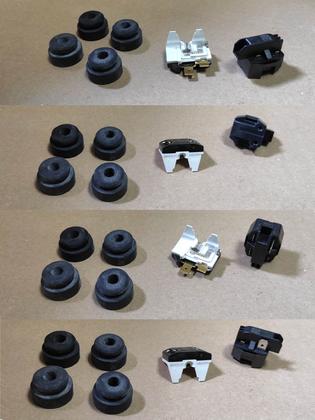 Imagem de Compressor 220V R600a 1/4 EGAS 80CLP W10388222 Embraco