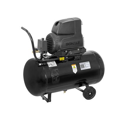 Imagem de Compressor 2CV Pratiko CSI 8,6/50 + Kit Acessório 5 Peças Schulz 220V