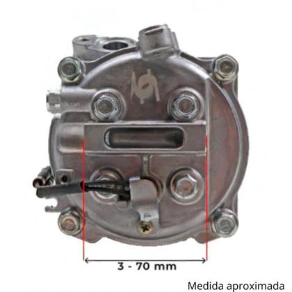 Imagem de Compressor Ar Cond Gm Ônix Prisma Spin 2013 14 15 16 2017