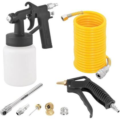 Imagem de Compressor Ar Direto 1/2 HP com Kit de Acessórios BIVOLT VONDER