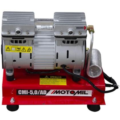 Imagem de Compressor Ar Direto 1,0 HP Poço Artesiano CMI-5 AD Silencioso Sem Óleo MOTOMIL