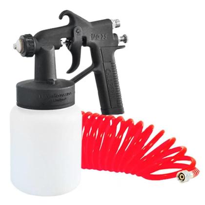 Imagem de Compressor Ar Direto Tufao Pintura Red 40psi 1/3hp Chiaperini