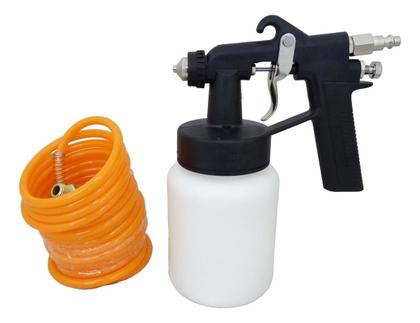 Imagem de Compressor Ar Direto Tufão Red + Mangueira E Pistola Pintura