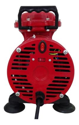 Imagem de Compressor Ar Direto Tufão Red + Mangueira E Pistola Pintura