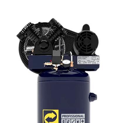 Imagem de Compressor Ar Pressure NOTUS 10 PCM 80 Litros 127 220 Volts