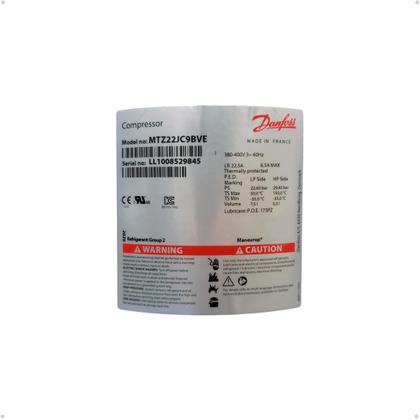 Imagem de Compressor Danfoss Maneurop 380v Trifásico POE - MTZ22-9VI
