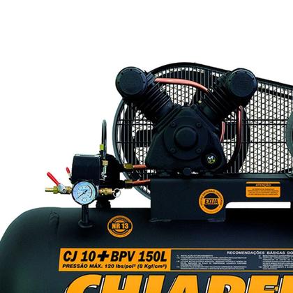 Imagem de Compressor de Ar 10 PCM 2CV 150 Litros Trifásico
