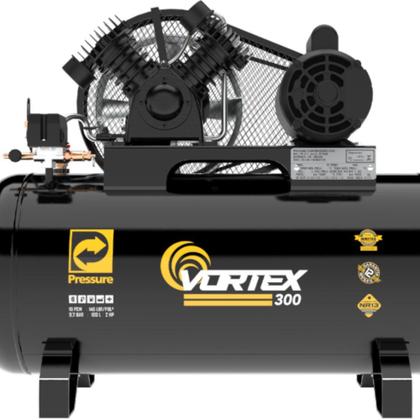 Imagem de Compressor De Ar 10 Pés 2cv 100 Litros Pressure 110/220v