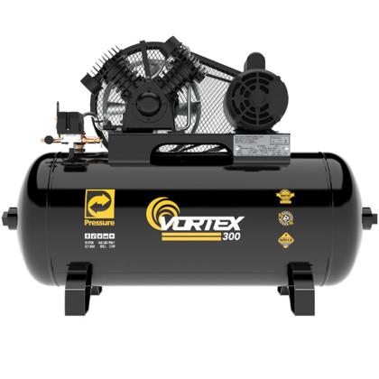 Imagem de Compressor De Ar 10 Pés 2cv 100 Litros Pressure 110/220v