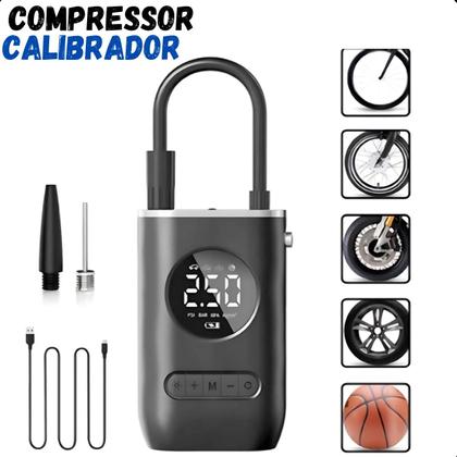 Imagem de Compressor de Ar 150 PSI  Bomba de Ar Sem Fio para Pneus de Carro, Moto e Bicicletas