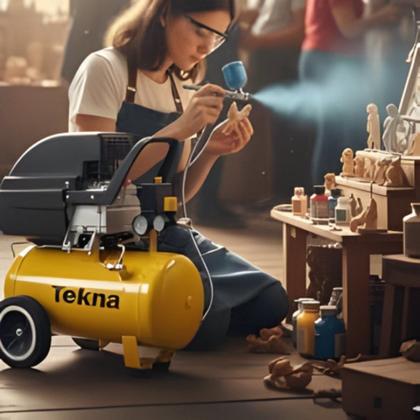 Imagem de Compressor de Ar 2,5HP 8PCM 24L 220V CP8525T 1011033 TEKNA