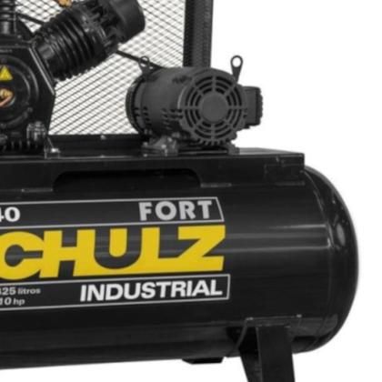 Imagem de Compressor de ar 40 pés 425L 10 hp 175 lbs trifásico MSW40I/425 - FORT