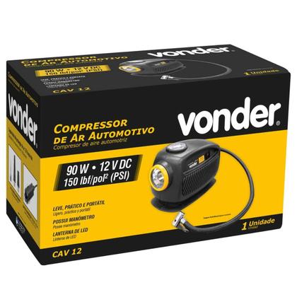 Imagem de Compressor de Ar Automotivo 12V CAV12  Vonder