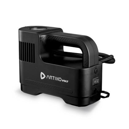 Imagem de Compressor de Ar Automotivo Elétrico Portátil Carro Artiko Volt Lanterna 120W Potência