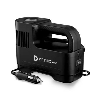 Imagem de Compressor de Ar Automotivo Elétrico Portátil Carro Artiko Volt Lanterna 120W Potência