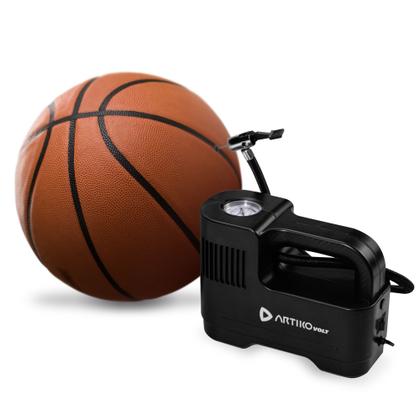 Imagem de Compressor de Ar Automotivo Elétrico Portátil Carro Artiko Volt Lanterna 120W Potência