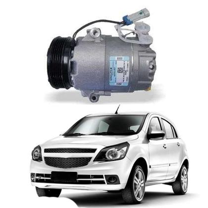 Imagem de Compressor de Ar Condicionado Agile 2009 a 2015 CS20078 Delphi