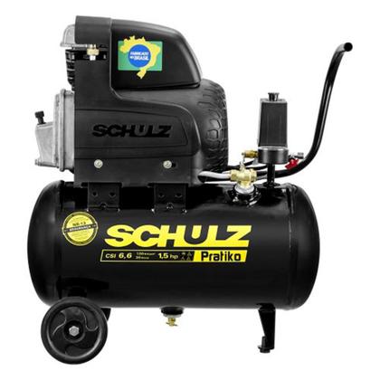 Imagem de Compressor de Ar CSI Pratiko 20 Litros 1.5Hp Monofásico SCHULZ