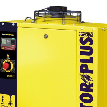 Imagem de Compressor de ar de parafuso 15 hp 16 bar trifásico 220V - Rotor Plus Laser (220V (Trifásico))