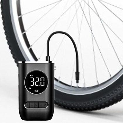 Imagem de Compressor de Ar Digital Portátil USB Recarregável para Pneus e Infláveis