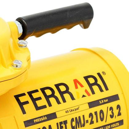 Imagem de Compressor de Ar Direto Ferrari Mega Jet Air 1/2HP 3,2 PCM Bivolt com Kit de Pintura