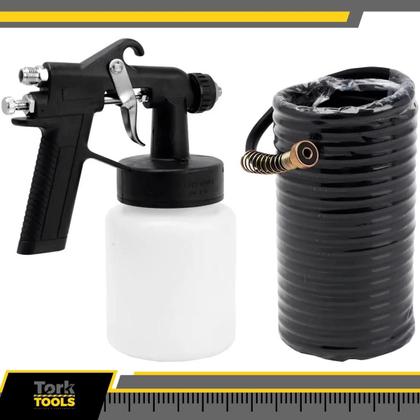 Imagem de Compressor De Ar Direto Portátil 1/3cv Com Kit Jet Somar