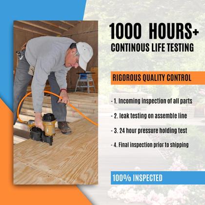 Imagem de Compressor de ar Limodot 30L Steel Tank 2.8CFM 68dB Isento de óleo