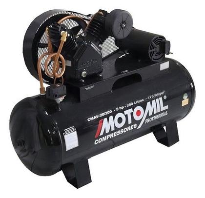 Imagem de Compressor de Ar Motomil CMAV-20/200 - 175LBS 5,0HP