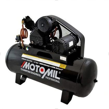 Imagem de Compressor de Ar Motomil CMAV-20/200 - 175LBS 5,0HP