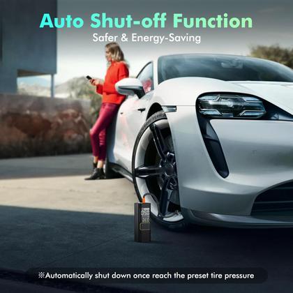 Imagem de Compressor de ar portátil com inflador de pneus APRUT 2.0 de cilindro duplo