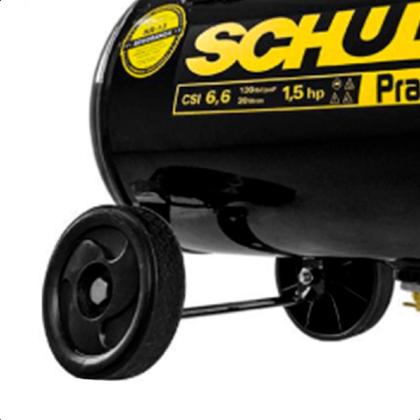 Imagem de Compressor De Ar Pratiko CSI 6,6/20L Monofásico 127V Schulz