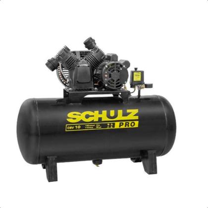 Imagem de Compressor De Ar Pro Cvs 10/110 Monofásico 220v 110l Schulz